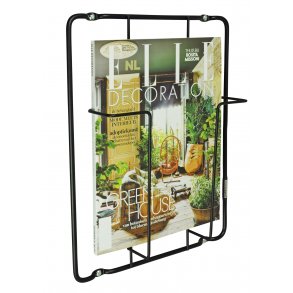 FRAME-1 magazine wallrack - black