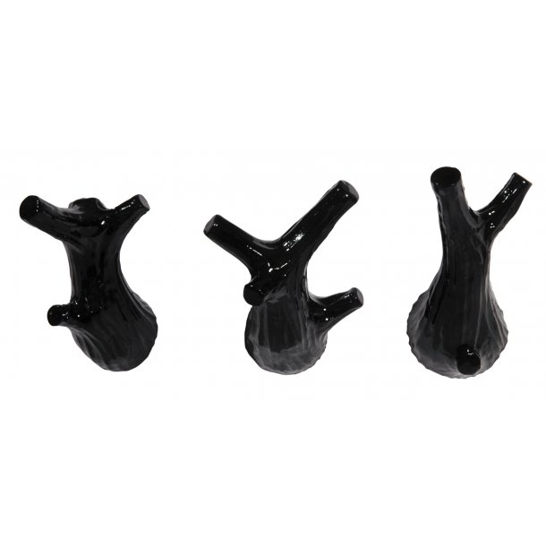 3 Little Twigs set/3 - black