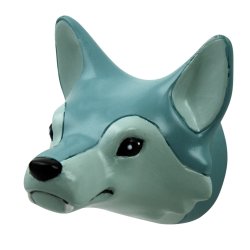 Forest Animals Wall Hook - wolf