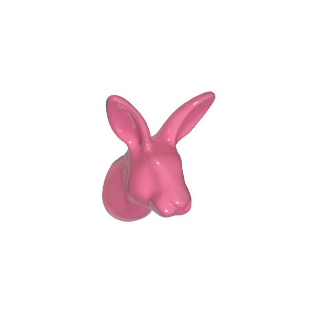 Bunny Wall Hook - pink