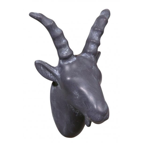 Billy Goat Wall Hook - matt cement grey