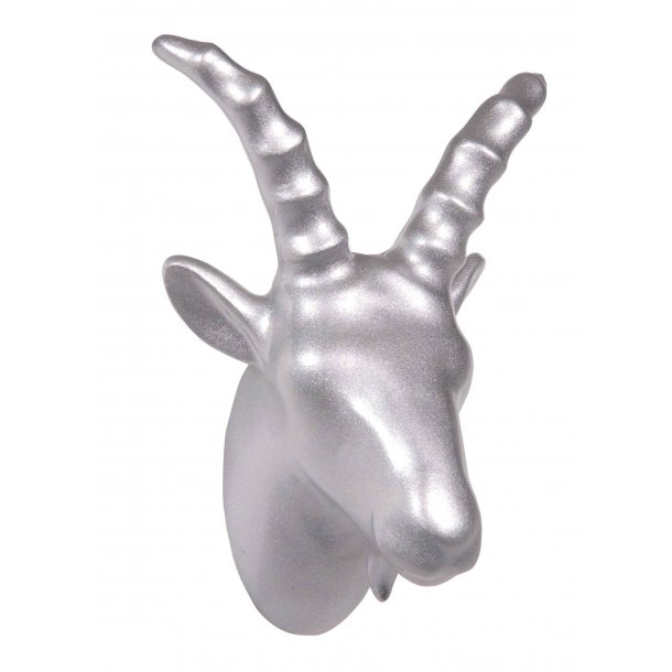 Billy Goat Wall Hook - silver
