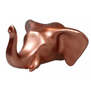 Elephant Wall Hook - blank copper