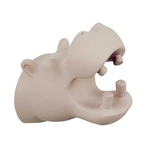 Hippo Wall Hook - matt sand