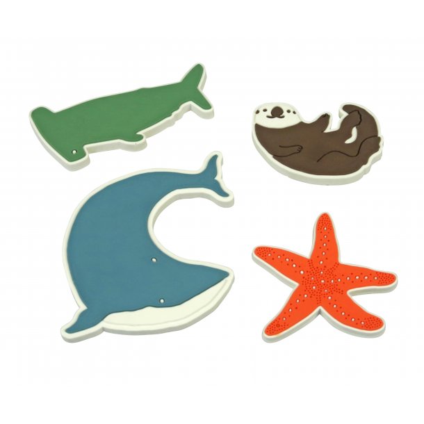 Magnets set/4 - ocean