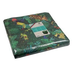 Ottoman Folding Storage - tropical