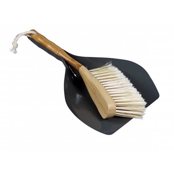 Dustpan &amp; Brush - iron grey