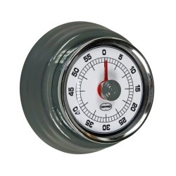 Kitchen Timer Retro - grey