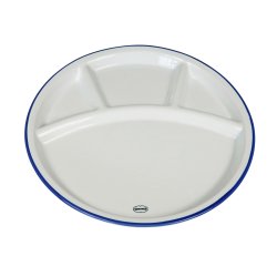 Fondue Plate - white