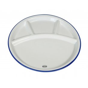 Fondue Plate - white