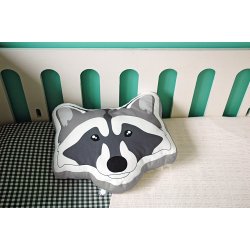 Kids Cushion - racoon