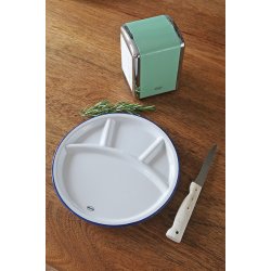 Fondue Plate - white