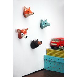 Forest Animals Wall Hook - fox