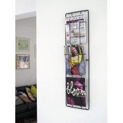 FRAME-3 magazine wallrack - black