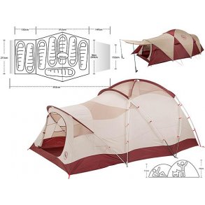 Flying Diamond 8 person tent