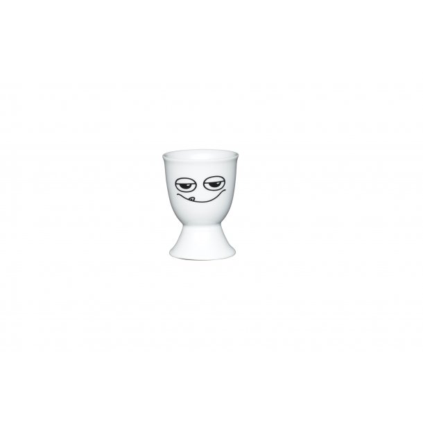 Porcelain Egg Cup - fun face