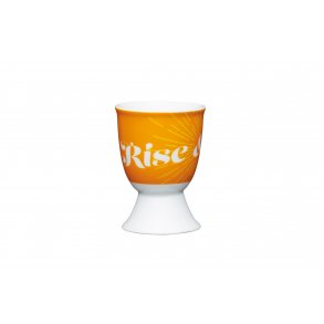 Porcelain Egg Cup - retro rise