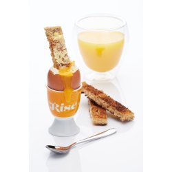 Porcelain Egg Cup - retro rise