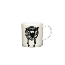 Porcelain Espresso Cup - sheep