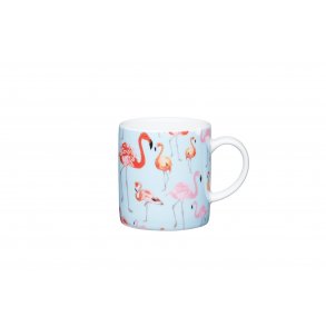 Porcelain Espresso Cup - flamingo