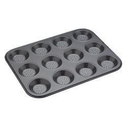 Crusty Bake non-stick Shallow Baking Pan - 12 hole