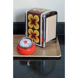 Kitchen Timer Retro - red