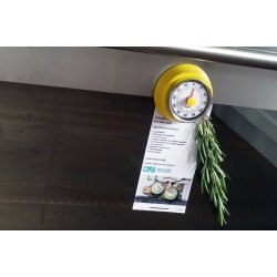 Kitchen Timer Retro - yellow