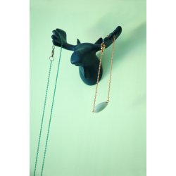 Moose Wall Hook - matt petrol