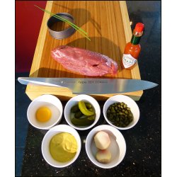 Kokkekniv 24 cm. / Type 301 - Design F.A. Porsche