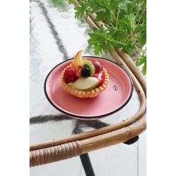 Small Plate - cinnamon pink