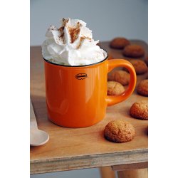 Tea/Coffee Mug - funky orange