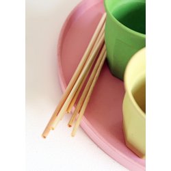 Wheat Straws, compostable set/60