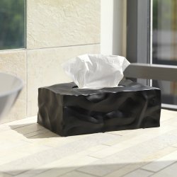 WIPY II Tissue Box Cover - black