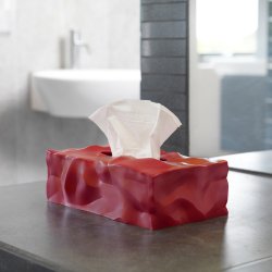 WIPY II Tissue Box Cover - red