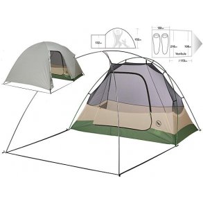 Wyoming Trail SL - 2 personers telt + footprint