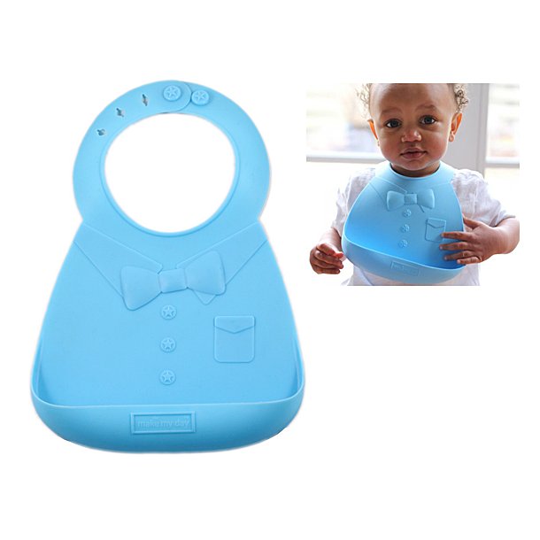 Baby Bib - blue